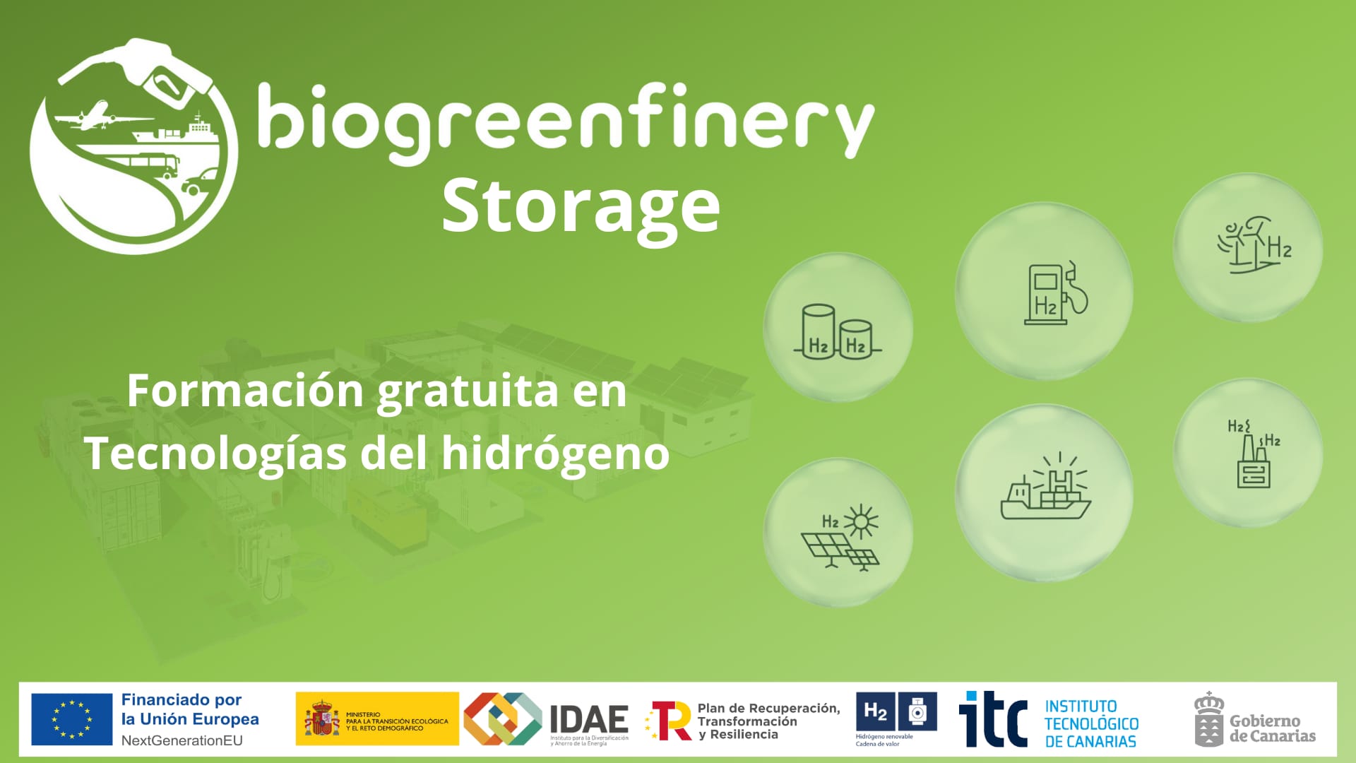 El ITC lanza una formación técnica gratuita sobre tecnologías del hidrógeno en su planta de I+D